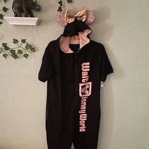 Woman’s Disney Pajama Full-BodySuit w/Mickey Ears